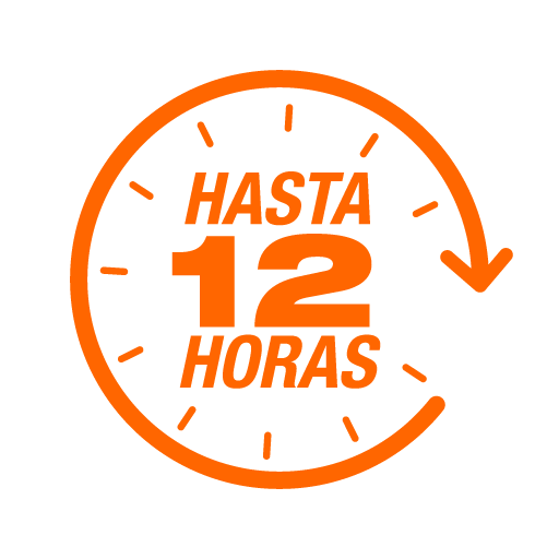 Hasta 12 Horas de Protección